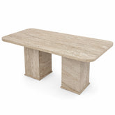 Masa dining ARIA 90x160 cm , BEJ TRAVERTIN