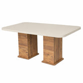 Masa dining ROMA 160x90 cm , blat Bej