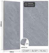Panou SPC marble style GRI MAT 2800x1220x3mm