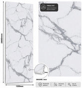 Panou SPC marble style ALB MAT 2800x1220x3mm