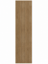 RIFLAJ TIP PANOU ACUSTIC STEJAR DESCHIS DIN MDF – 2800 × 600 mm