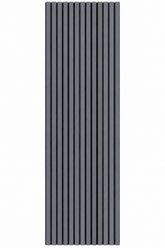 RIFLAJ TIP PANOU ACUSTIC ANTRACIT DIN MDF 2800 × 600 mm – grosime 18 mm / 22 mm