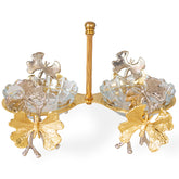 Set 2 boluri rotunde de servire din sticla 11Ø