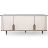 Consola TV LOTUS cu RIFLAJE , Bej 190X45X80 CM