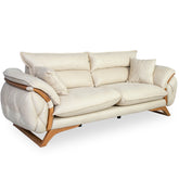 CANAPEA LUXURY ELITE 3 LOCURI, TAPITERIE BEJ