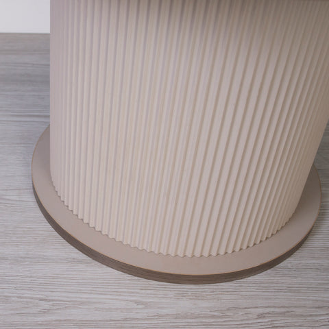 MASUTA CAPUCINO DE CAFEA ROTUNDA CU RIFLAJE, 70x70x50cm MASUTA CAPUCINO DE CAFEA ROTUNDA CU RIFLAJE, 70x70x50cm