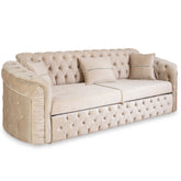 Canapea extensibila PARIS II 3 locuri, tapitata bej