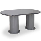 Masa cu riflaje 90x170 cm , blat antracit