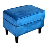 TABURET LORD 60x40x44CM, CATIFEA ALBASTRA