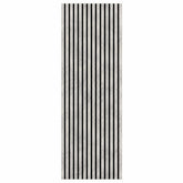 RIFLAJ TIP PANOU ACUSTIC GRI DESCHIS DIN MDF
