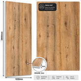 Panou SPC WOOD STYLE culoare STEJAR 2800x1220x3mm