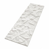 Panou decorativ 3D Stone-Rock Alb 2800x600x50mm
