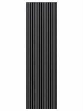 RIFLAJ TIP PANOU ACUSTIC NEGRU DIN MDF