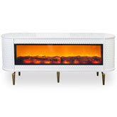 CONSOLA TV DIAMOND ALBA CU SEMINEU 160x40x68cm