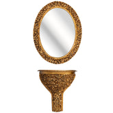 Consola AURIE suspendata, in stil clasic + oglinda