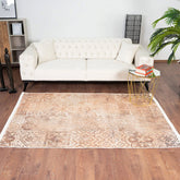 Covor stil clasic, Maro/Bej