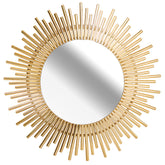 Oglinda rotunda SUN , structura metalica Ø85