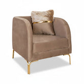 FOTOLIU TAPITAT NOVO , CAPUCINO CU AURIU