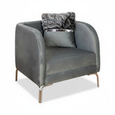 FOTOLIU TAPITAT NOVO , GRI CU ARGINTIU