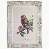 Tablou alb antichizat 90x120cm, imagine panza canvas