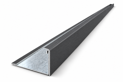 Element COLȚ EXTERIOR 3M – ANTRACIT – pentru Panou Sandwich Decorativ