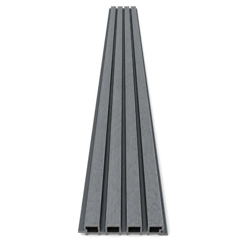 Panou WPC riflat gri, de exterior 2900*220*26mm