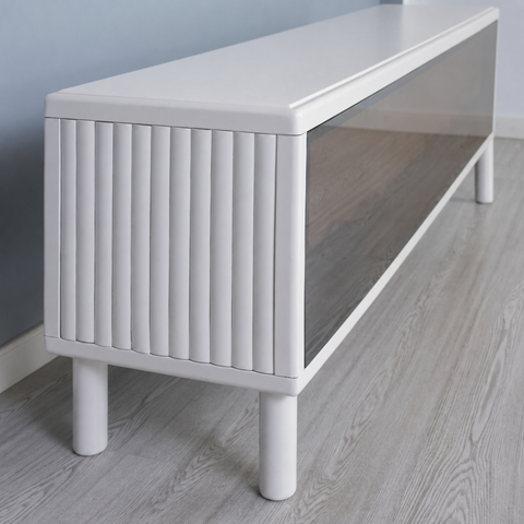 Comoda TV ALBA cu semineu 200x40x65cm