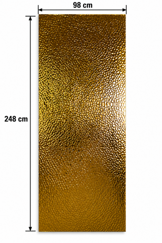 PANOU 3D AUTO-ADEZIV AURIU – 248 × 98 cm