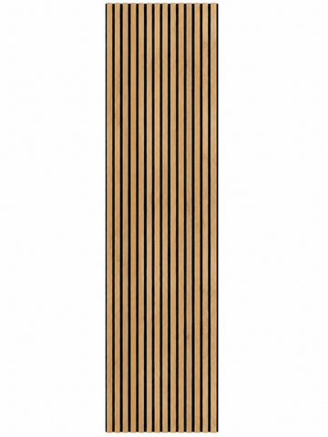 RIFLAJ TIP PANOU ACUSTIC STEJAR DESCHIS DIN MDF – 2800 × 600 mm
