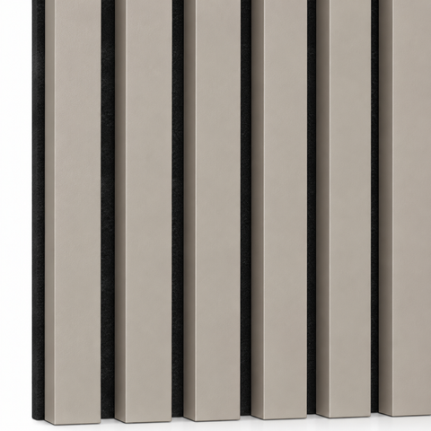 RIFLAJ TIP PANOU ACUSTIC CAPUCINO DIN MDF 2800 × 600 mm – 18 mm / 22 mm