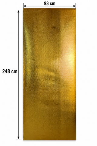 PANOU 3D AUTO-ADEZIV AURIU – 248 × 98 cm