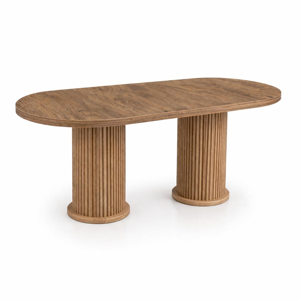 Masa dining LUNA 170x90 cm , blat lemn