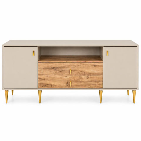 Consola TV ROMA 180x42x83cm, Bej cu Lemn