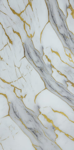 Panou PVC marble style ALB/GRI/AURIU - 2800x1220x3mm