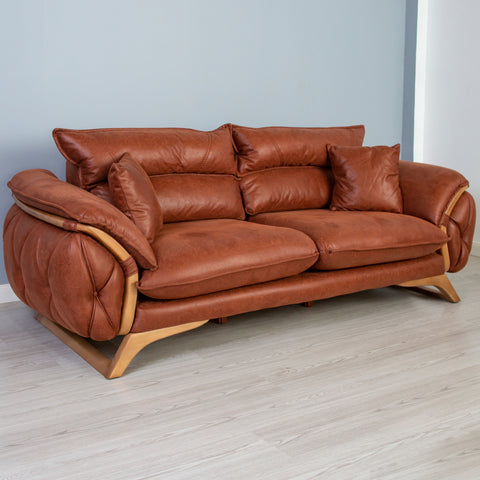 CANAPEA LUXURY ELITE 3 LOCURI, TAPITERIE MARO