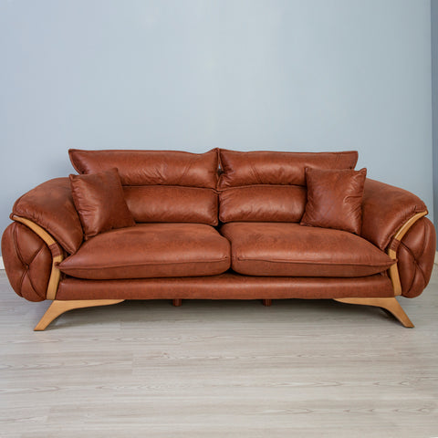 CANAPEA LUXURY ELITE 3 LOCURI, TAPITERIE MARO