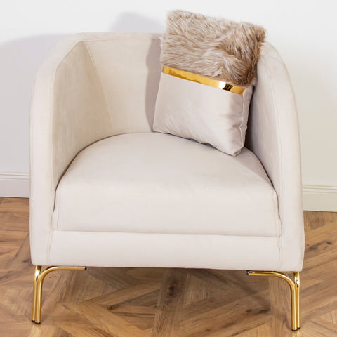 FOTOLIU TAPITAT NOVO , BEJ CU AURIU