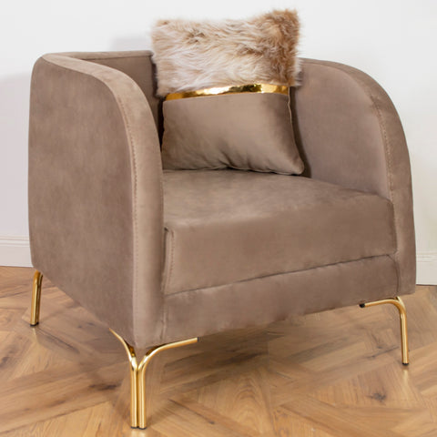 FOTOLIU TAPITAT NOVO , CAPUCINO CU AURIU