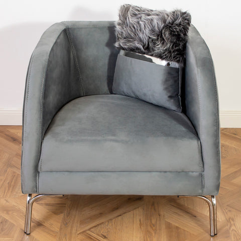 FOTOLIU TAPITAT NOVO , GRI CU ARGINTIU