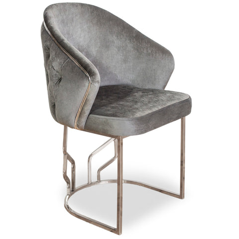 Scaun OSCAR, tapiterie gri