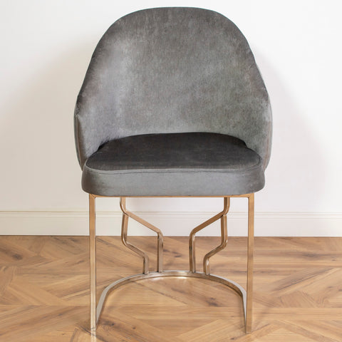Scaun OSCAR, tapiterie gri