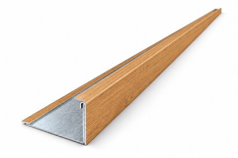 Element COLȚ EXTERIOR 3M – LEMN – pentru Panou Sandwich Decorativ