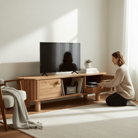 Comoda TV LUNA 150x35x45cm