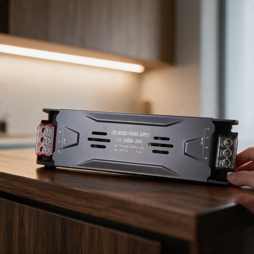 ADAPTOR BANDĂ LED – ALIMENTARE ȘI CONECTARE