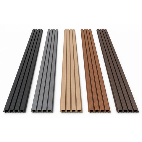 Panou WPC riflat nuc, de exterior 2900*220*26mm