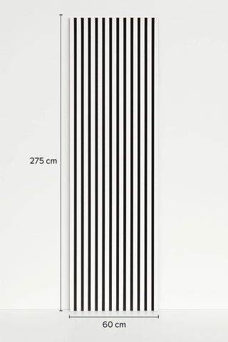 RIFLAJ TIP PANOU ACUSTIC ALB DIN MDF