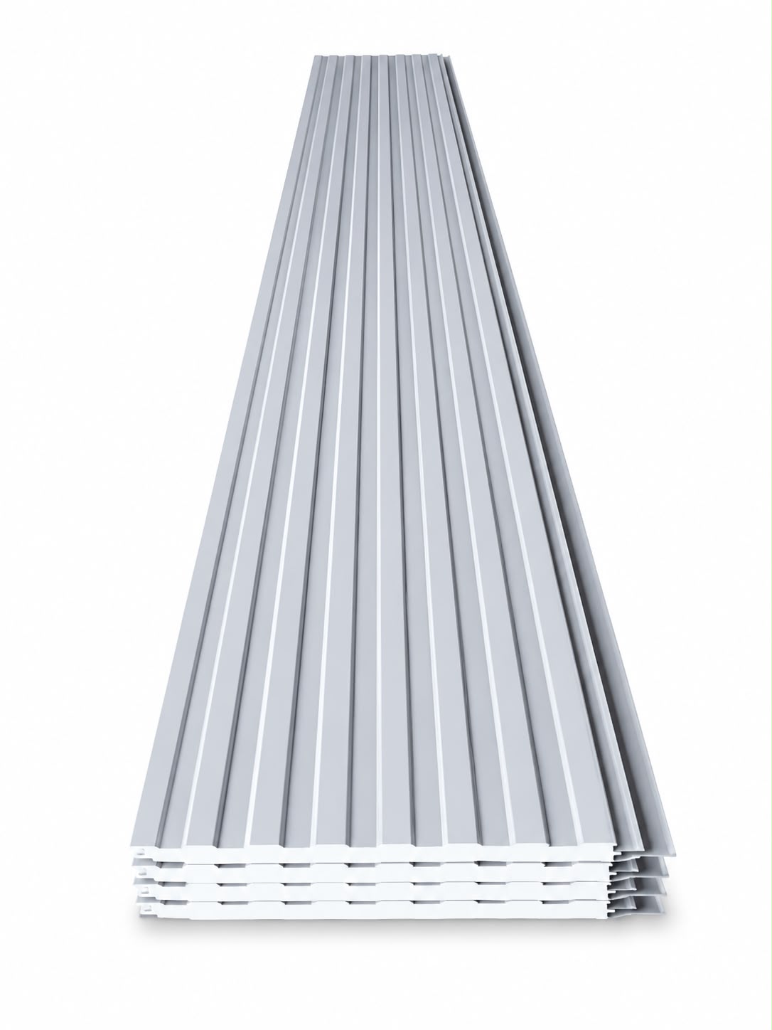Panou sandwich decorativ 5800x400x16mm, GRI