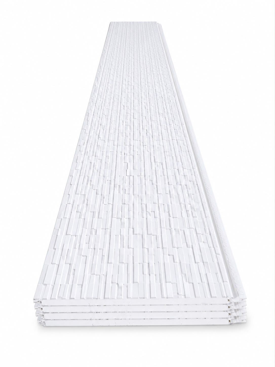 Panou sandwich decorativ 5800x400x16mm, ALB