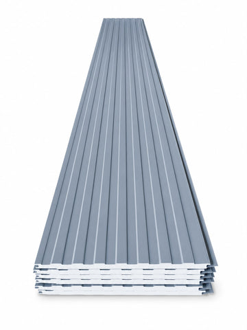 Panou sandwich decorativ 5800x400x16mm, ANTRACIT