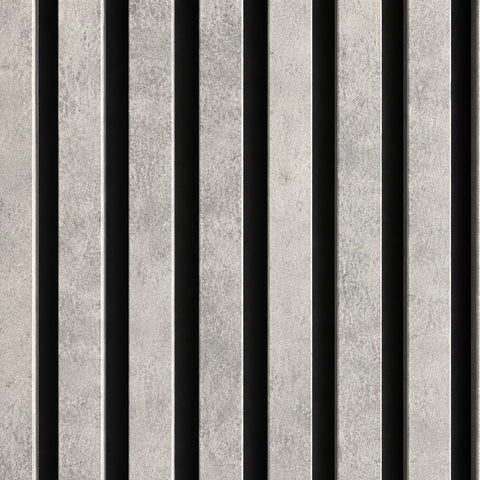 RIFLAJ TIP PANOU ACUSTIC GRI DESCHIS DIN MDF